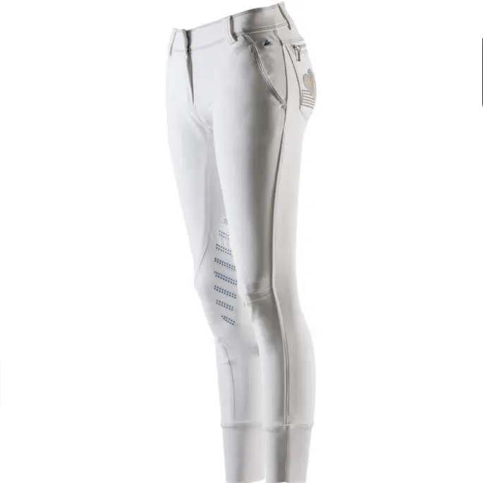 Pantalon Aqua femme - Equithme - blanc - 44 Offre Du Jour