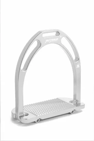 Etriers en alumium brillant Jin Stirrup – ALU BRILLANT Promotion Saisonnire