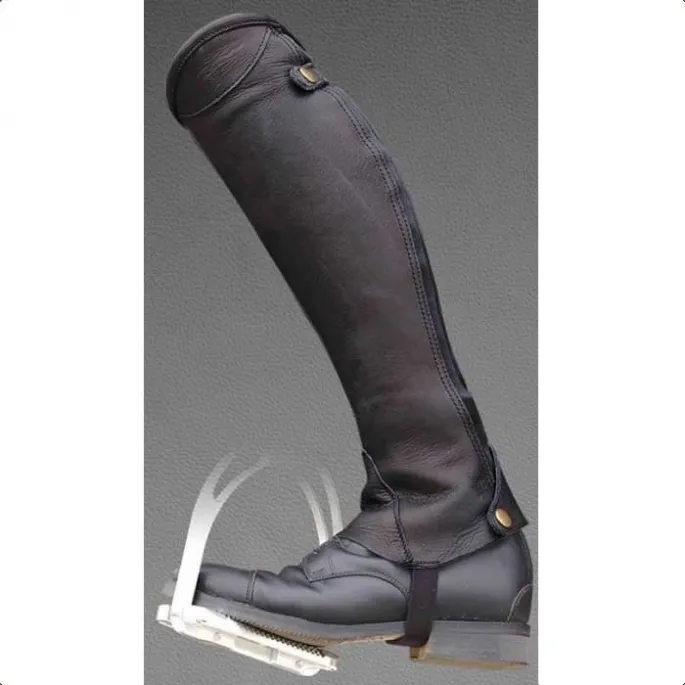 Mini-Chaps Comfort – Dy&rsquo;on MC noir – noir – MC Offre Exclusive