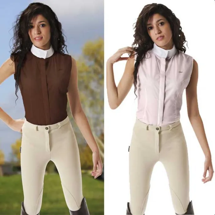 Prix Cass Chemise Lorina dame SM - Equithme - brun - M