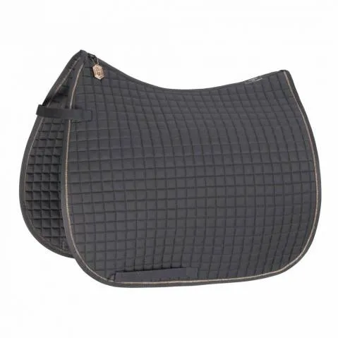 Authentique Tapis de selle COTTON Heritage 2023 DRESSAGE - Eskadron - Bleu Marine - Dressage - Cheval