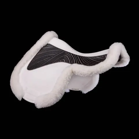 Meilleur Choix Tapis de CSO en gel double face Jump Numnah Acavallo - Blanc - Unique