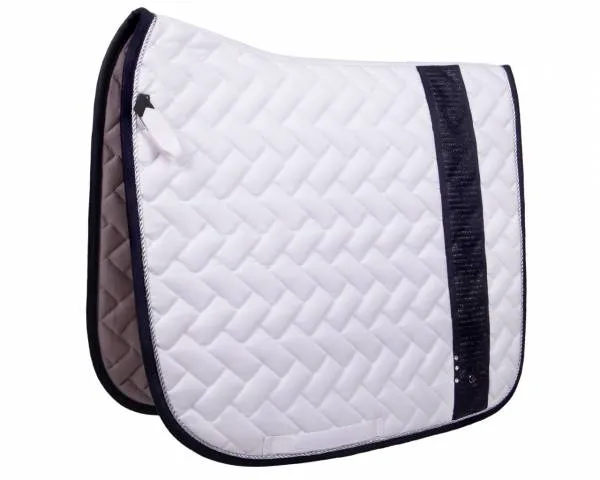 Tapis de selle mixte KAE QHP - Mixte/cso - Blanc Retour Gratuit