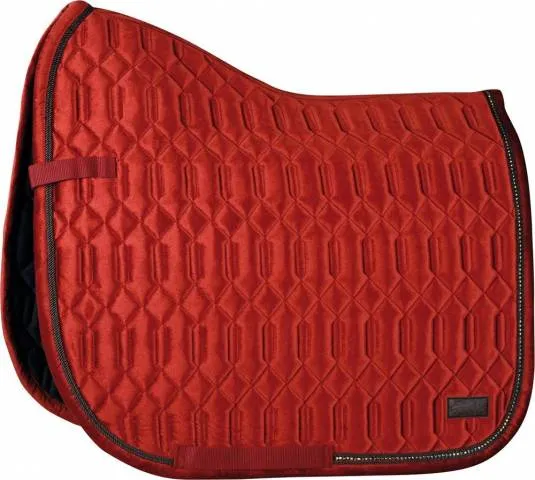 Bon Plan Tapis de selle Velvet - Harry's Horse - Gris - Dressage - Cheval
