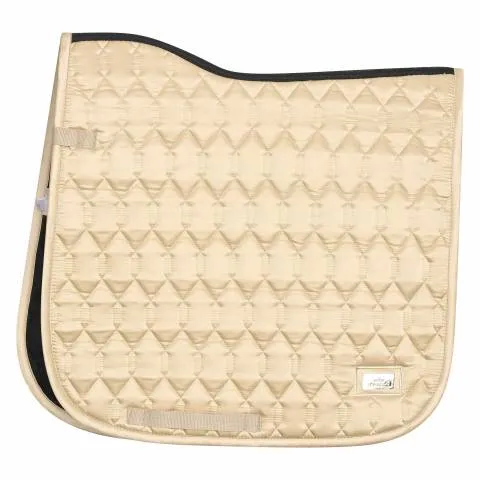 Tapis de selle Welmoed Simple Shine HV polo - Dressage - Marron Dernire Chance
