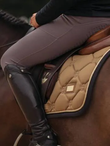 Acheter En Ligne Tapis de selle Golden Brass - Equestrian Stockholm - Camel - Dressage - Cob