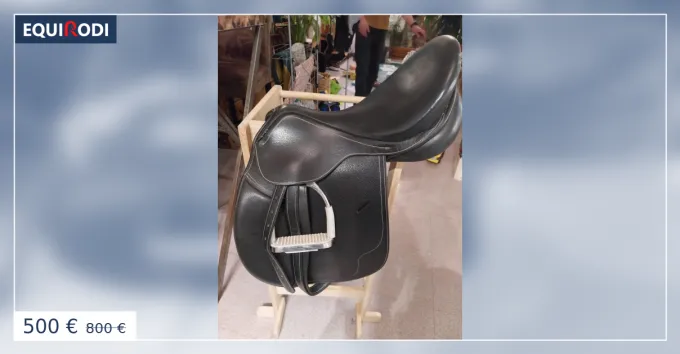 Petit Prix Selle mixte noire 17''