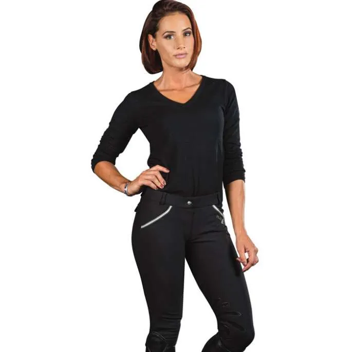 Culotte Cayenne pantalon dame - Flags&Cup - taupe/chocolat - femme - 36 Jusqu puisement Des Stocks