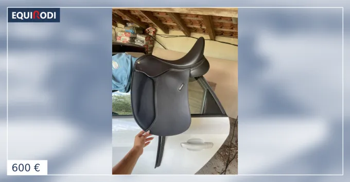 Selle de dressage Wintec Isabell Cair noire en 17 pouces Offre Spciale