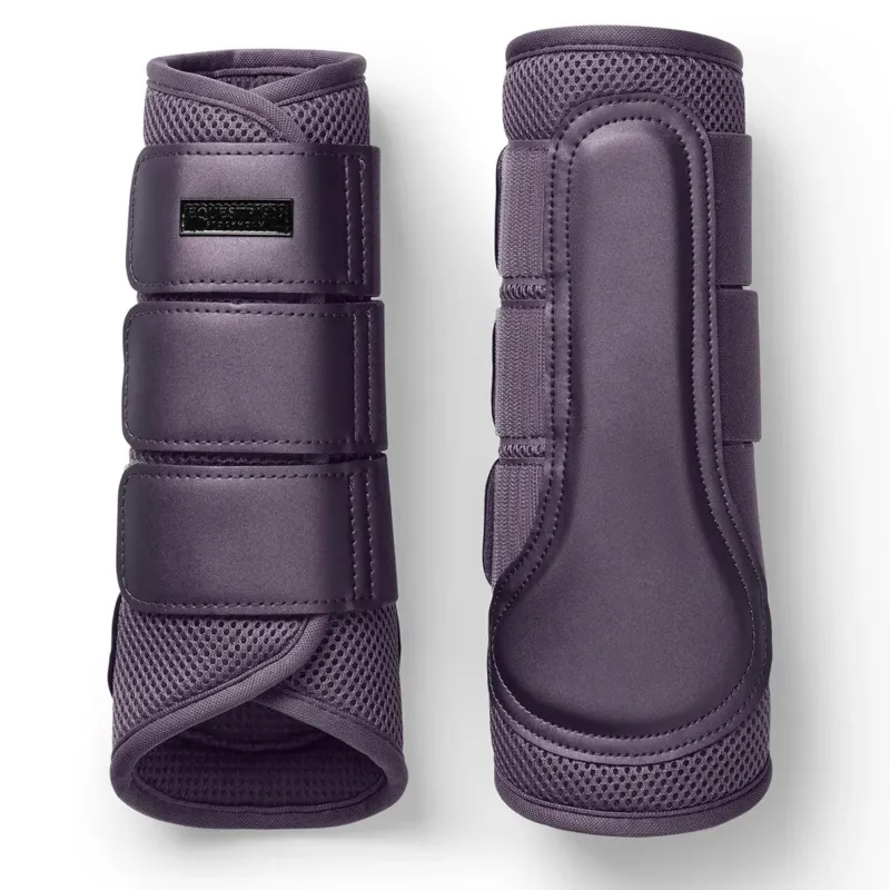 Commander Maintenant Protectores Doma Mesh Dark Violet Equestrian Stockholm - Dark Violet / L
