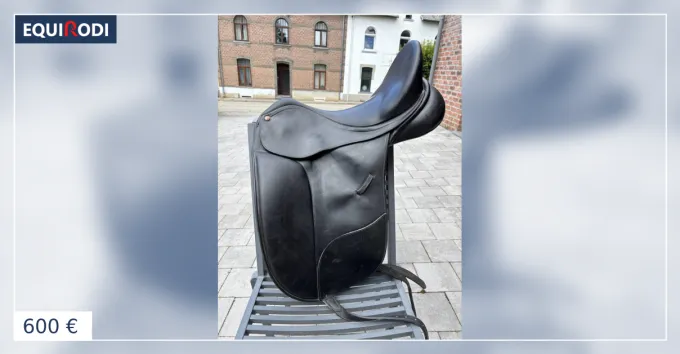 Pas Cher Selle dressage Bates-Isabelle wertz 17,5