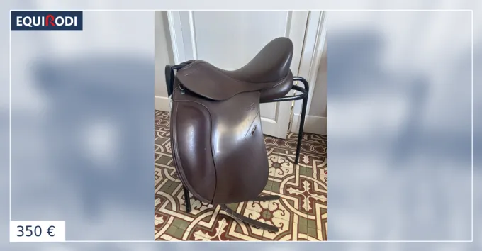 Meilleur Prix Selle dressage Tekna marron 17,5 pouces