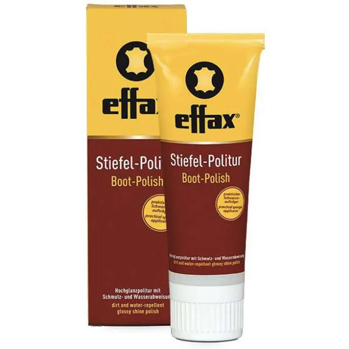 Brillant noir pour bottes – Effax – 75 ml Produit De Marque