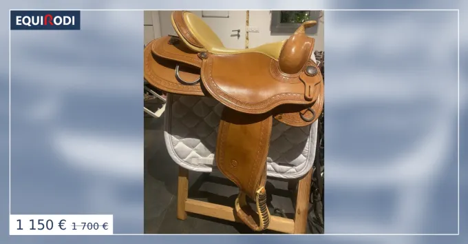 Produit De Marque Selle Western Garland Neuve