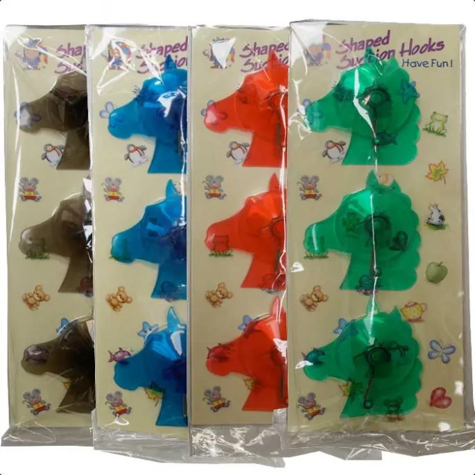 Crochets ventouse tte cheval - rouge Livraison Express