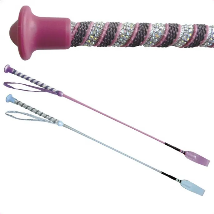 Offre Du Jour Cravache Jump Diamond - Whip & Go - fuchsia - 65 cm