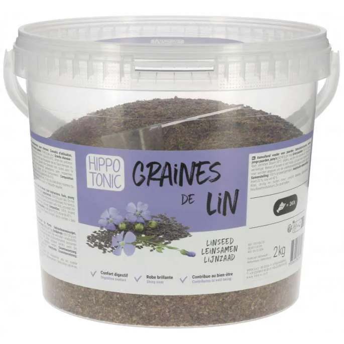 Graines de lin - HippoTonic - 2 kg Offre Exclusive