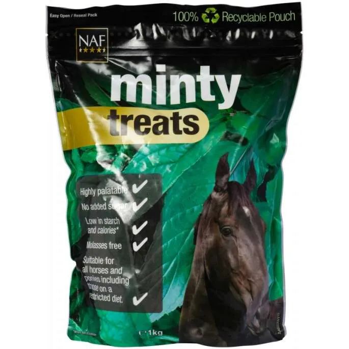 Bonbons friandises  la menthe NAF pour chevaux – 1 kg – menthe Prix Cass