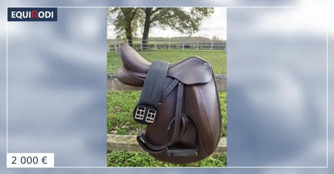 Authentique Selle Bates neuve