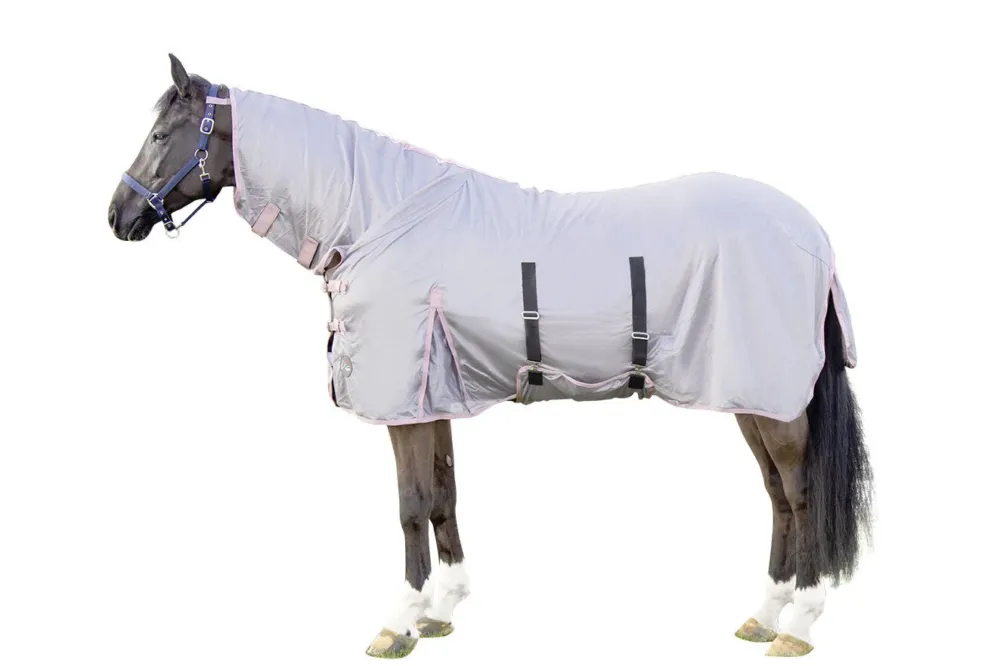 Manta anti-moscas -Grey- - Plata / 125 cm Jusqu puisement Des Stocks