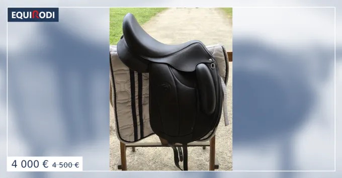 Selle de dressage Forestier Aachen 17" tat neuf Nouvel Arrivage