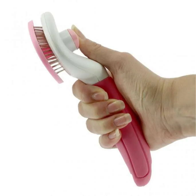 Brosse de Toilettage Autonet - Hippotonic - rose Expdition Rapide