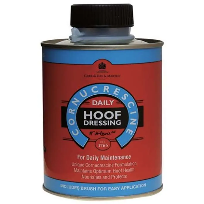 Huile pour Sabots Cornucrescine Daily Hoof Dressing – Carr&Day&Martin – 500 ml Rduction