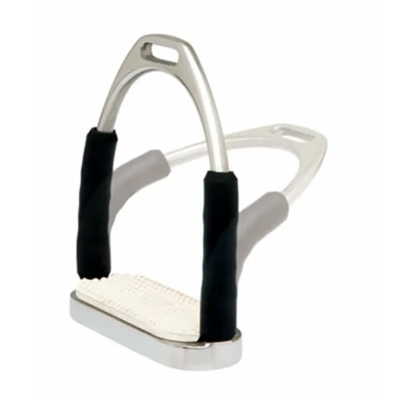 Estribo Ingls Sefton Compacto Flexible Inoxidable Con Taco – 11 CM Petit Prix
