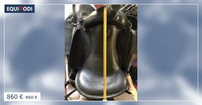 Expdi Aujourdhui Selle randonne en cuir + Tapis