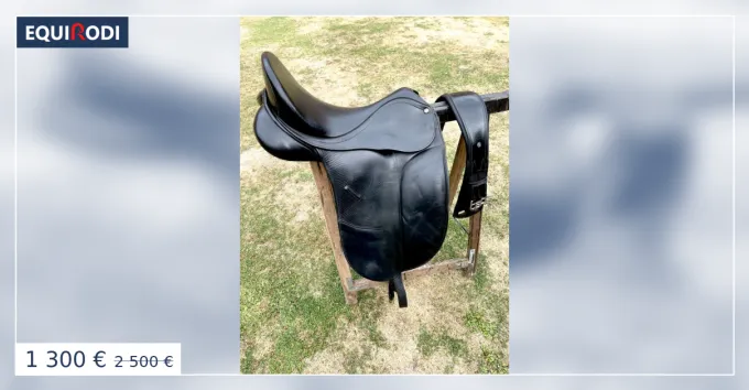 Meilleur Prix Selle de dressage Bates Isabell Werth trs bon tat