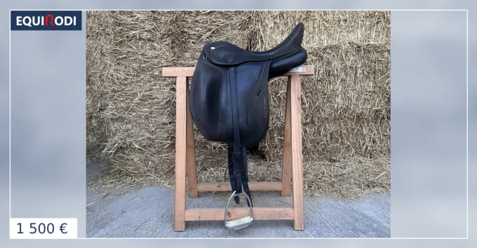 Selle de Dressage PRO IKONIC "Double Buffle" Dernier Modle