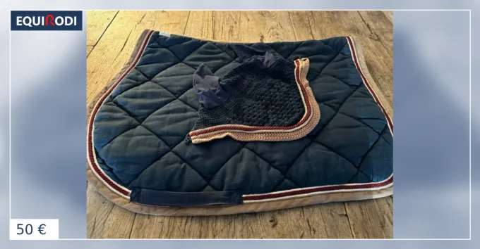 Solde TAPIS ENSEMBLE CRISTINA SPORT BLEU MARINE