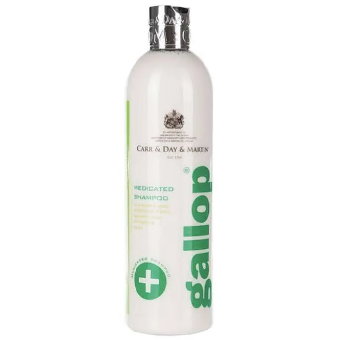 Shampooing anti-bactrien Gallop Medicated - Carr&Day&Martin - 500 ml Meilleur Choix