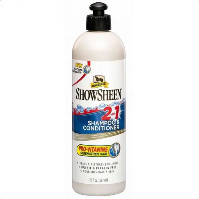 Absorbine ShowSheen 2en1 Shampoo – 591 ml Bon Plan