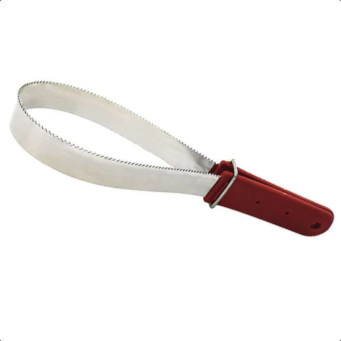 Livraison Express Couteau de chaleur droit inox - Hippotonic - rouge