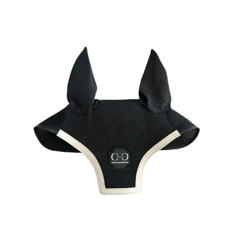 Orejera 3D Blanco Anccor Equestrian – Full Promotion