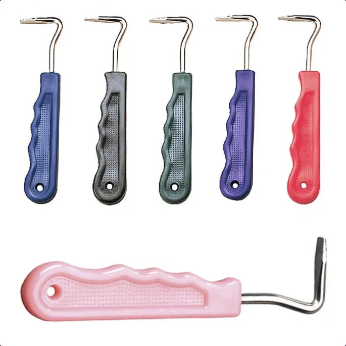 Cure-pieds manche plastique anatomique - HippoTonic - violet Retour Gratuit