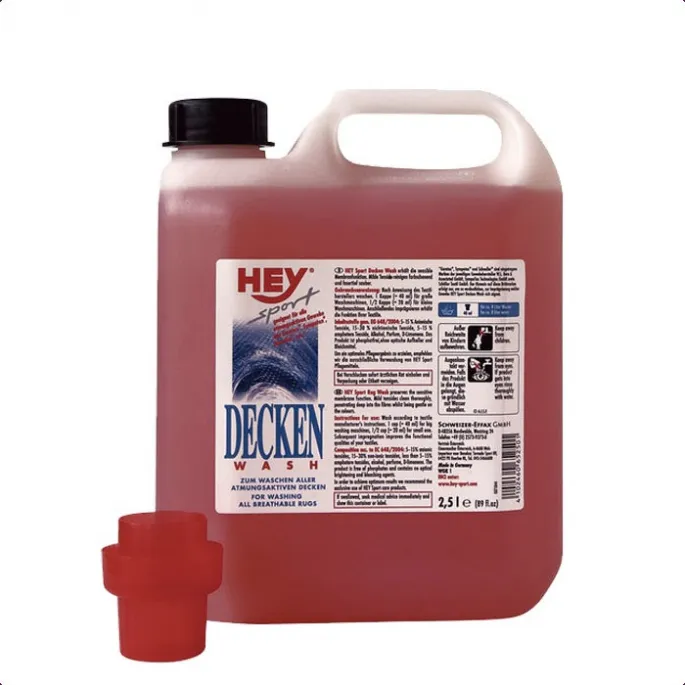 Produit De Marque Deken Rug Wash Hey Sport – lessive couvertures – 2.5 litres
