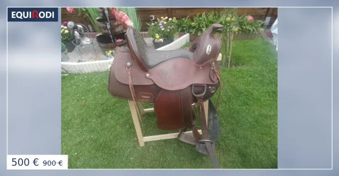 Retour Gratuit A vendre selle pour cheval