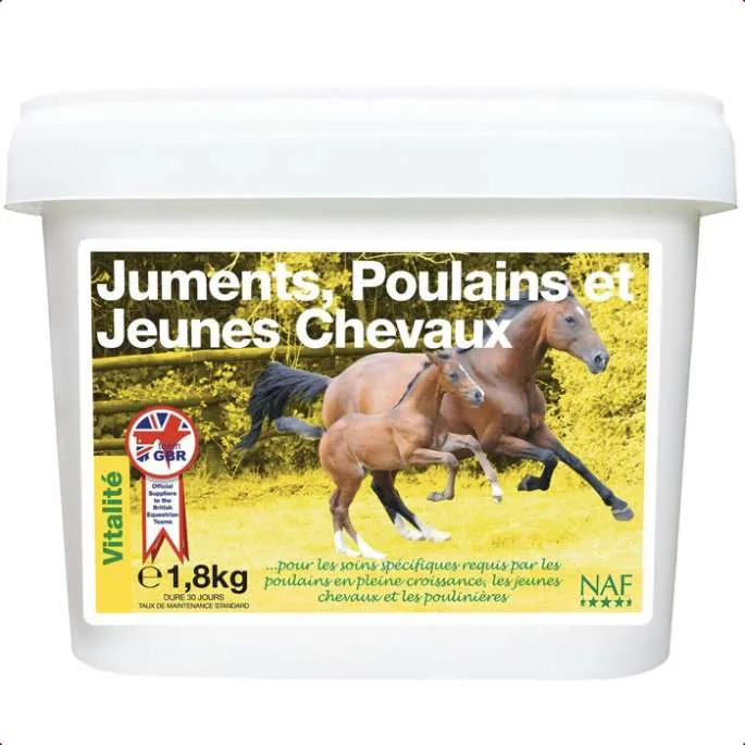 Juments Poulains et jeunes chevaux – Naf – 1.8 kg Must-Have