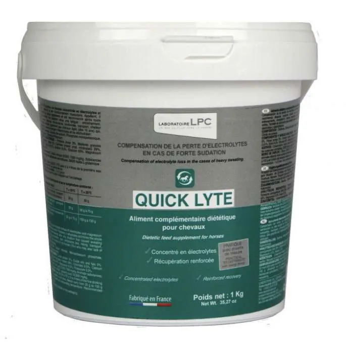 Electrolytes Quick Lyte - LPC - 1 kg Offre Limite