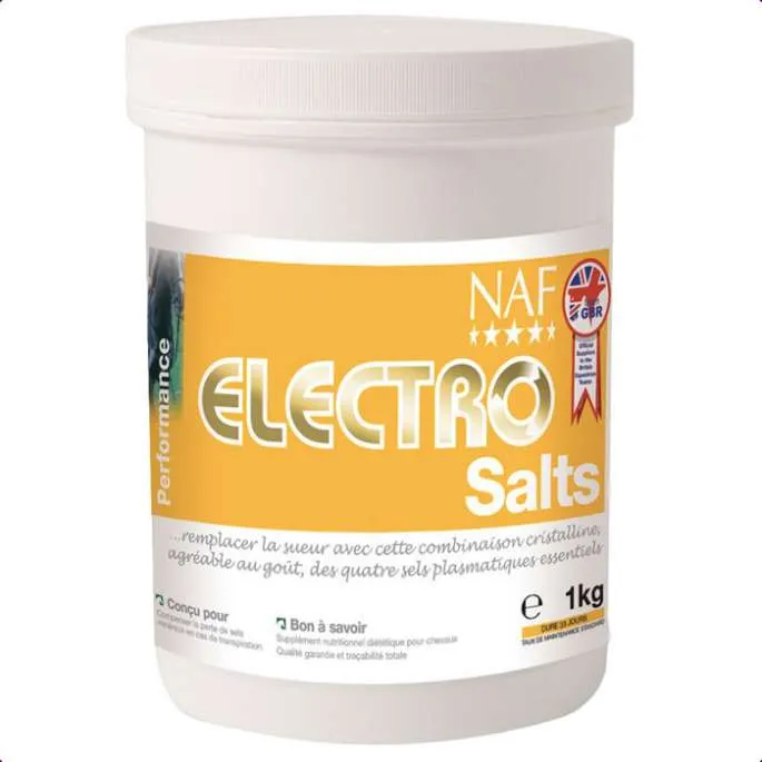 Livraison Gratuite Electro Salts poudre – Naf Electolytes – 1 kg