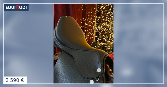 Selle neuve Golden France Prestige Italia noir 17,0/33 Soldes