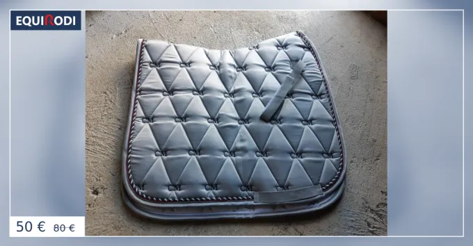 Tapis de dressage gris Livraison Gratuite
