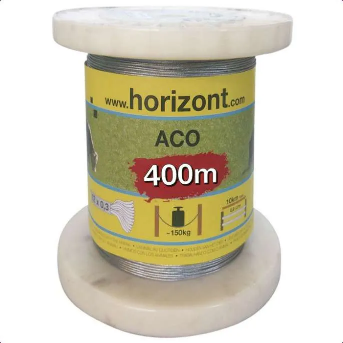Fil acier galvanis aco 400m Horizont – 400 mtres Super Prix