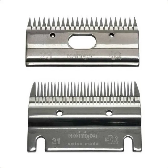 Rduction Jeu de peignes equins Heiniger EQ 31/23 - tonte standard