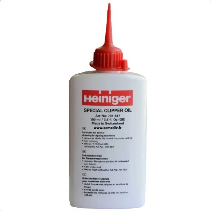 Huile pour tondeuse 100ml – Heiniger – 100 ml Must-Have