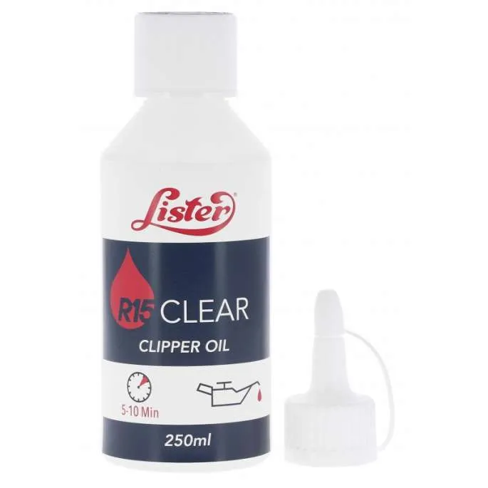 Satisfait Ou Rembours Huile pour tondeuse R15 – Lister – 500 ml
