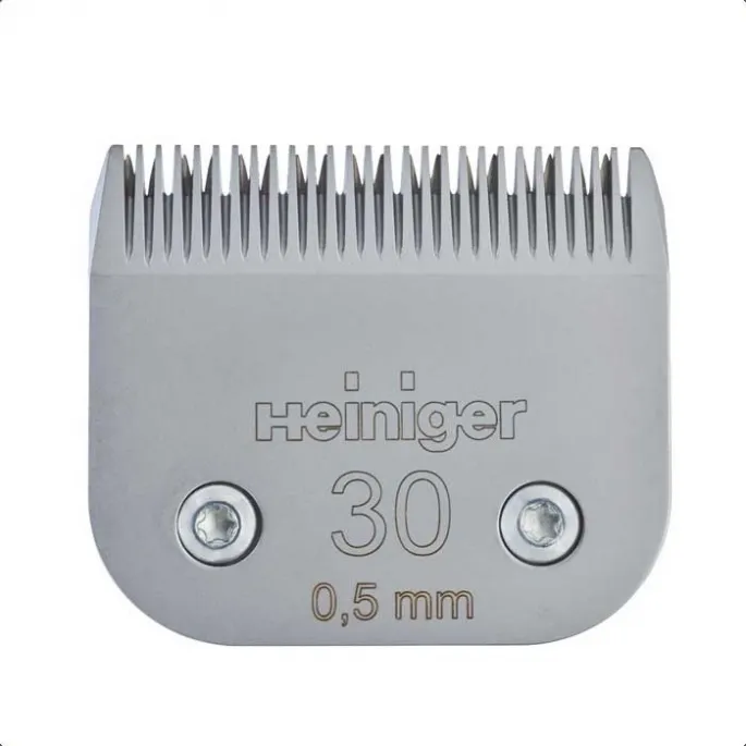 Tte de coupe Heiniger #30 / 0,5 mm pour tondeuse Saphir – le kit Prix Cass