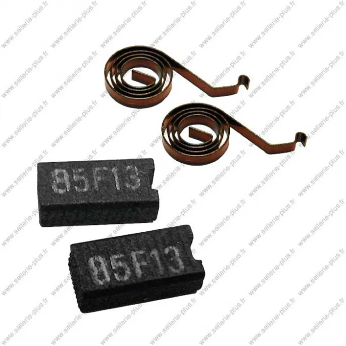 Charbons avec ressorts pour tondeuse Heiniger Delta - la paire Commander Vite